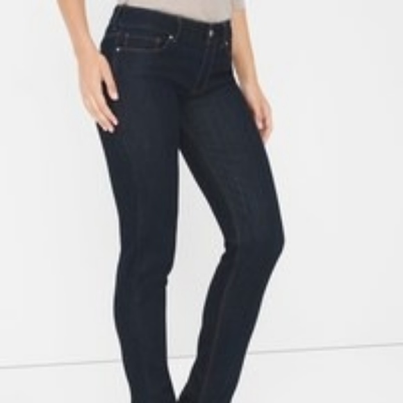 White House Black Market Denim - White House Black Market 4 Short Curvy Slim Jeans